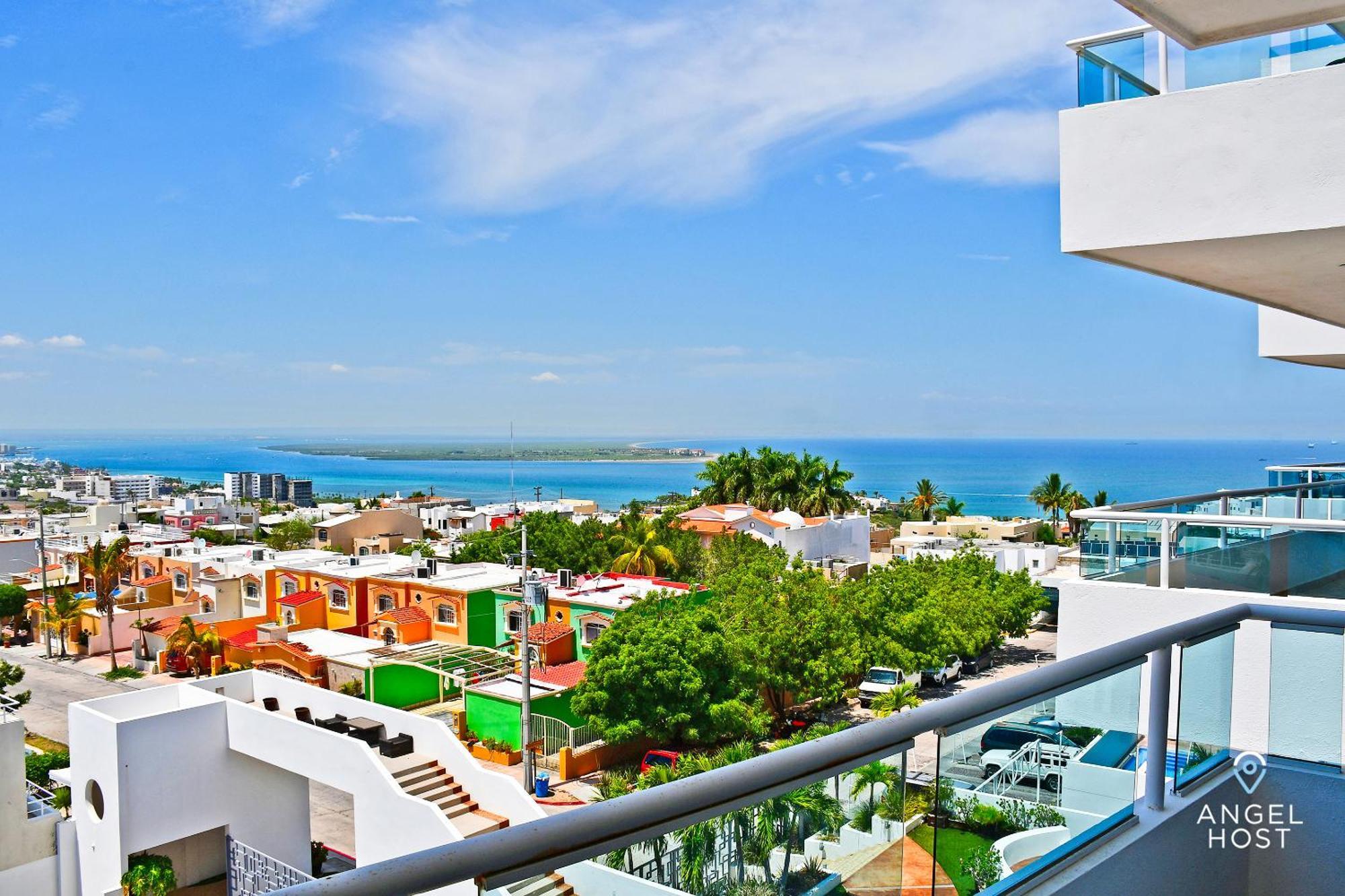 Oceanview Living Space & Balcony With Fiberoptic Wifi! La Paz Ngoại thất bức ảnh