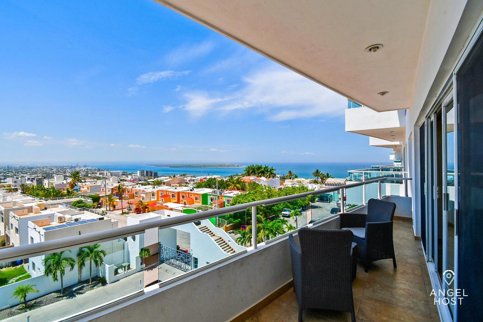 Oceanview Living Space & Balcony With Fiberoptic Wifi! La Paz Ngoại thất bức ảnh